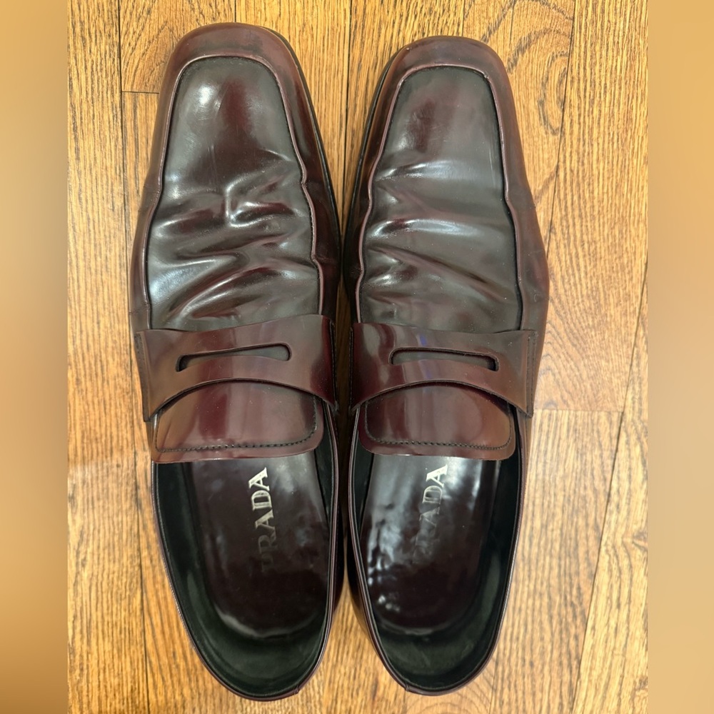 Prada Men's Leather Loafers - READ FOR SIZING